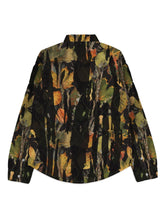 Load image into Gallery viewer, Purple Brand – Drip Camo Quilted Shirt  P313