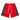 Godspeed - Halftime Track Shorts - Red/Graphite - Clique Apparel