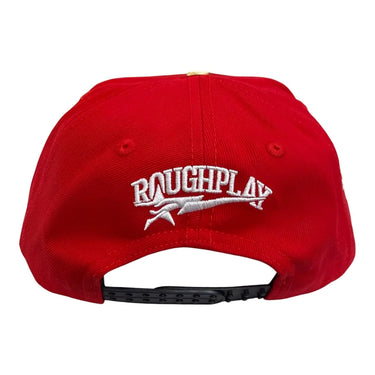 RoughPlay - Red Black Bandaid Snapback