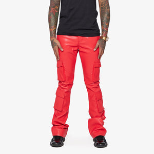 Valabasas - Banjo Matte Red  - Leather - Clique Apparel