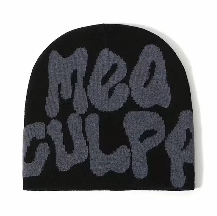 Mea Culpa Beanie - Black & Grey - Clique Apparel