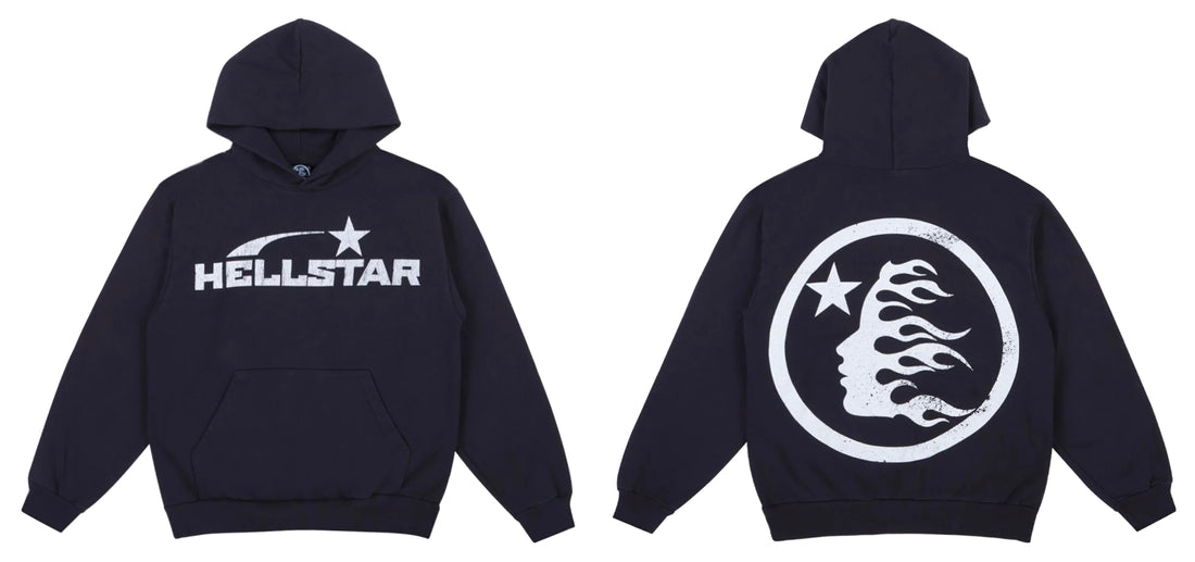 Hellstar - Logo Vintage  - Black - Clique Apparel