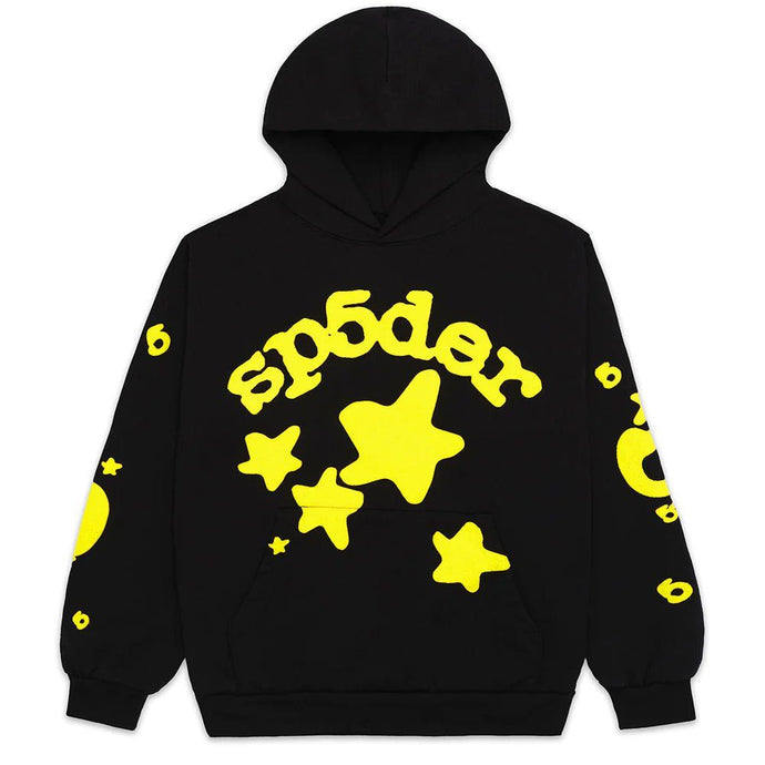 Sp5der -  Sp5der Black/Yellow Beluga - Clique Apparel