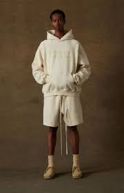 ESSENTIALS FEAR OF GOD - EGGSHELL HOODIE - Clique Apparel