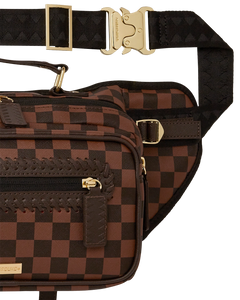 Sprayground - Core Embossed Check Cargo Cross-Body