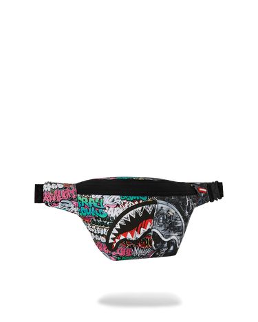 Sprayground - Split Cybershark Savvy Crossbody - Clique Apparel