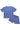 Black Label - Kids BL3 Splash Bling Set - Blue - Clique Apparel