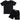 Black Label - Kids Black Label Black Bling shorts - Black - Clique Apparel