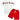 Black Label - Kids Black Label Red Bling shorts - Red - Clique Apparel