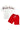 Black Label - Kids Black Label Red Bling shorts - Red - Clique Apparel