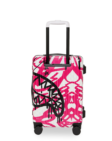 Sprayground -  Graff Mayhem RMX Carry On Hard Luggage - Clique Apparel