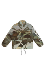 Load image into Gallery viewer, Purple Brand – Camo Reversible Snap Front Coaches Jacket - Clique Apparel