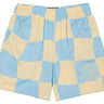 EE Shorts - Basic Core - Blue Yellow Wavy Flag - Clique Apparel