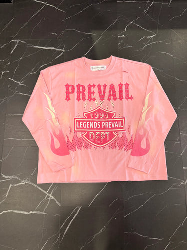 LP - Motor Flame LS Pink - Clique Apparel
