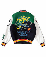 Load image into Gallery viewer, First Row - The Future is Yours - Varsity Jacket - Clique Apparel