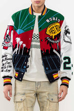 Load image into Gallery viewer, First Row - The Future is Yours - Varsity Jacket - Clique Apparel