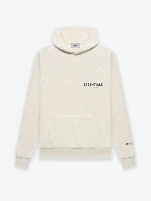 Essentials Fear of God- Light Oatmeal Hoodie - Clique Apparel