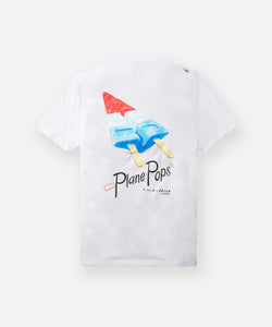 Paper Planes - Americana Plane Pops  Tee - White - Clique Apparel