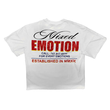 Mixed Emotion - Lottery Tee - White - Clique Apparel