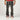 Duaa - Pattern Plaid Denim - Black Wash - Clique Apparel