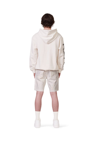 P020 MID RISE SHORT - WORN WHITE IRIDESCENT PEARL - Clique Apparel