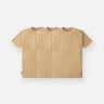 Paper Plane - Essential 3-Pack Tee - Pebble - Clique Apparel