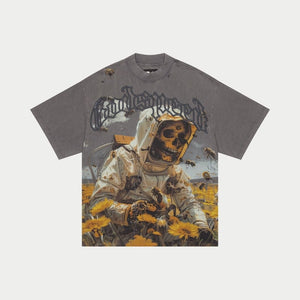 Godspeed -  Save The Bees Tee - Ash