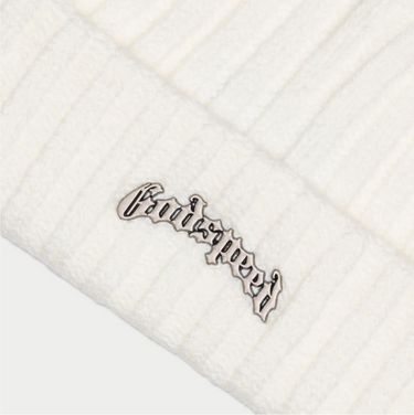 Godspeed - Og Logo Emblem Beanie - Aspen Snow - Clique Apparel