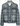 Purple Brand Monogram - Leopard Print Denim Jacket - Blue - Clique Apparel