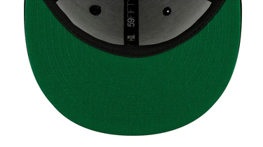 Paper Plane - The Original 59Fifty Fitted Hat W/ Green Undervisor - Clique Apparel