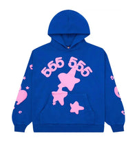 Load image into Gallery viewer, Sp5der - Pink/blue Beluga hoodie