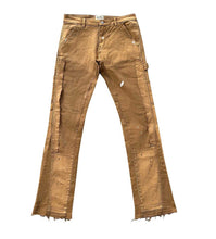 Load image into Gallery viewer, Triple Sevens - Flare Jeans - Khaki - Clique Apparel