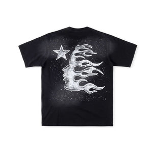 Hellstar - Chrome Logo Tee Black