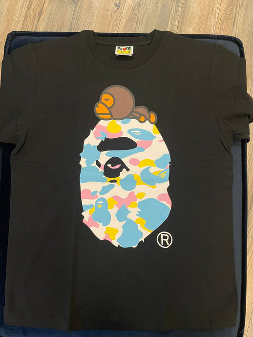 Bape - Multi Camo Tee - Black