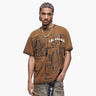 Valabasas - Cyber Tee - Brown - Clique Apparel