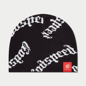 Godspeed -  (Black/white OG Logo Beanie Hat)