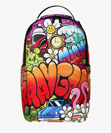 Sprayground - Miami Doodle Daydream Backpack - Clique Apparel