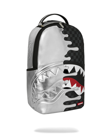 Sprayground - Sliver Side Drip Black Check Backpack - Clique Apparel