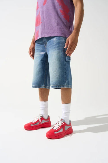 Serenede - Sapphire Denim Shorts - Clique Apparel