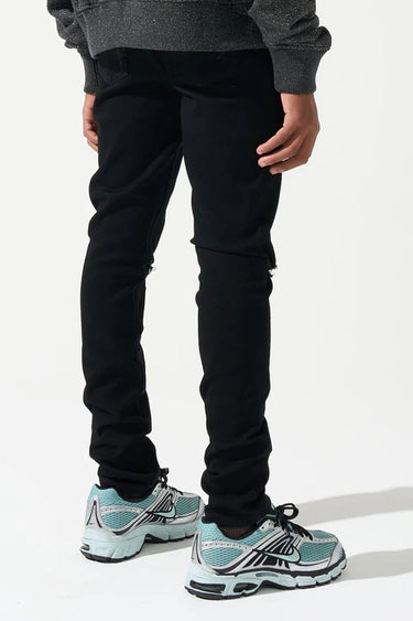 Serenede - Kids Midnight Black Jeans - Clique Apparel