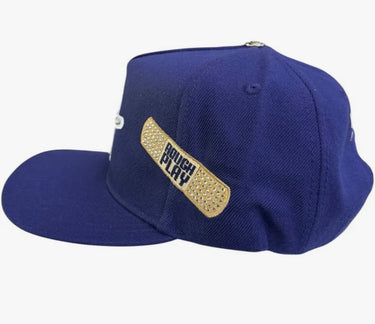 RoughPlay - Navy Silver Bandaid Snapback