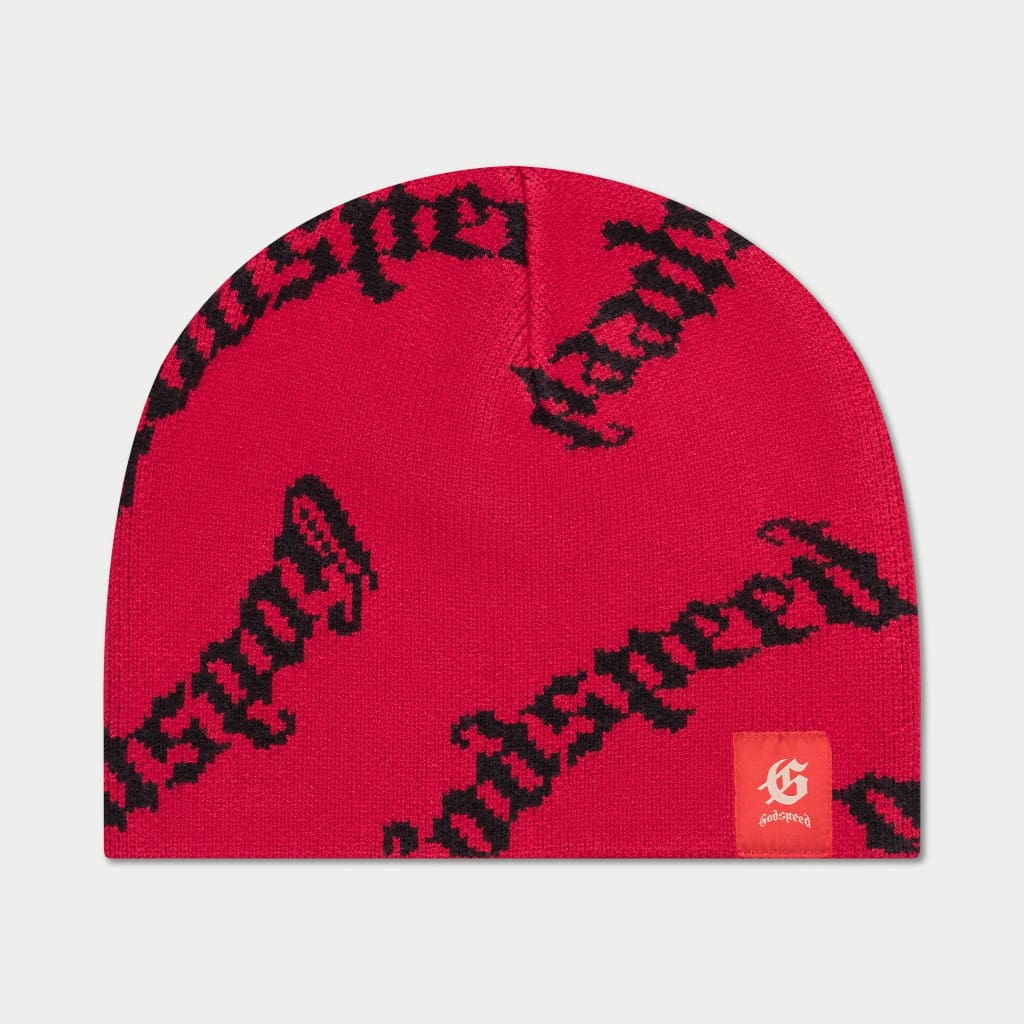 Godspeed - Og Logo Beanie Red