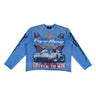 Paper Money -  Driven To Win Long Sleeve - Blue - Clique Apparel