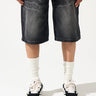 Serenede - Raijin Denim Shorts - Black - Clique Apparel