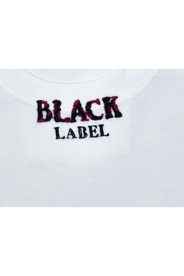 Black Label - Bl-2053 White Tee - Clique Apparel