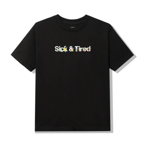 Anti Social Social Club - Sick N Tired Tee - Black - Clique Apparel