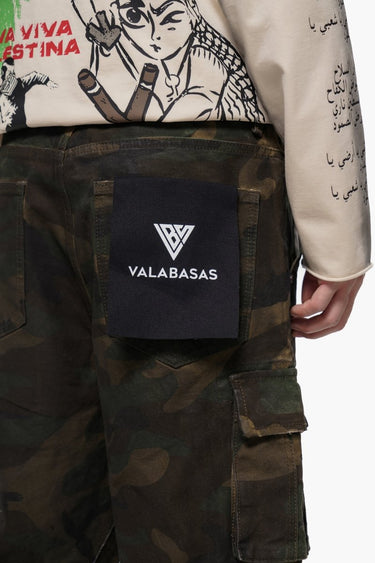 Valabasas - Static Jorts Shorts - Camo - Clique Apparel