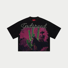 Load image into Gallery viewer, Godspeed - Cactus T-Shirt - Black