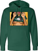 Bluntlicker Hoodie Kelly Grn - Unisex - Clique Apparel