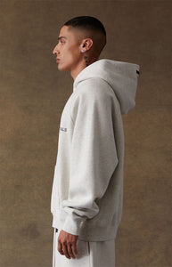 Essentials Fear Of God - Light Oatmeal Hoodie - Clique Apparel